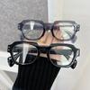 Square Anti Blue Light Glasses Fashion Retro Classic Women Men Computer Gaming Eye Protection Plain Spectacles