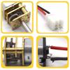 N20 Reducer Motor with XH Terminal Wire, 3-6V High Torque Micro Metal Geared Motor for Robotics, DIY Models