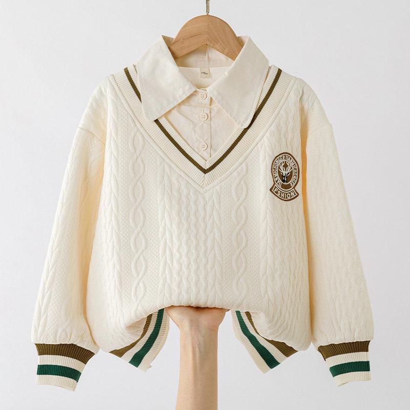 Yoyo one Boy's Fashion Sweatshirt & Pants Set