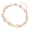 Hip Hop Chain Hypoallergenic Elegant Classic Alloy Necklace for Clothing Decorations