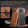 Luxury Skin Feel Crocodile Pattern Electroplated Frame Phone Case for iPhone 17 Pro Max 16 Plus 15 14 13 12 Shockproof Cover