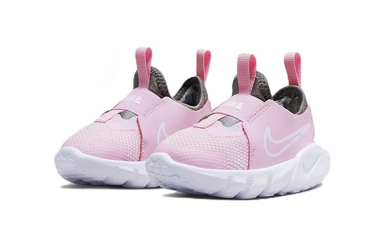 Nike Flex Runner 2 Comfortable Abrasion Resistant Abrasion Resistant Low top Toddler Shoes Pink Infant And Toddler DJ6039-600