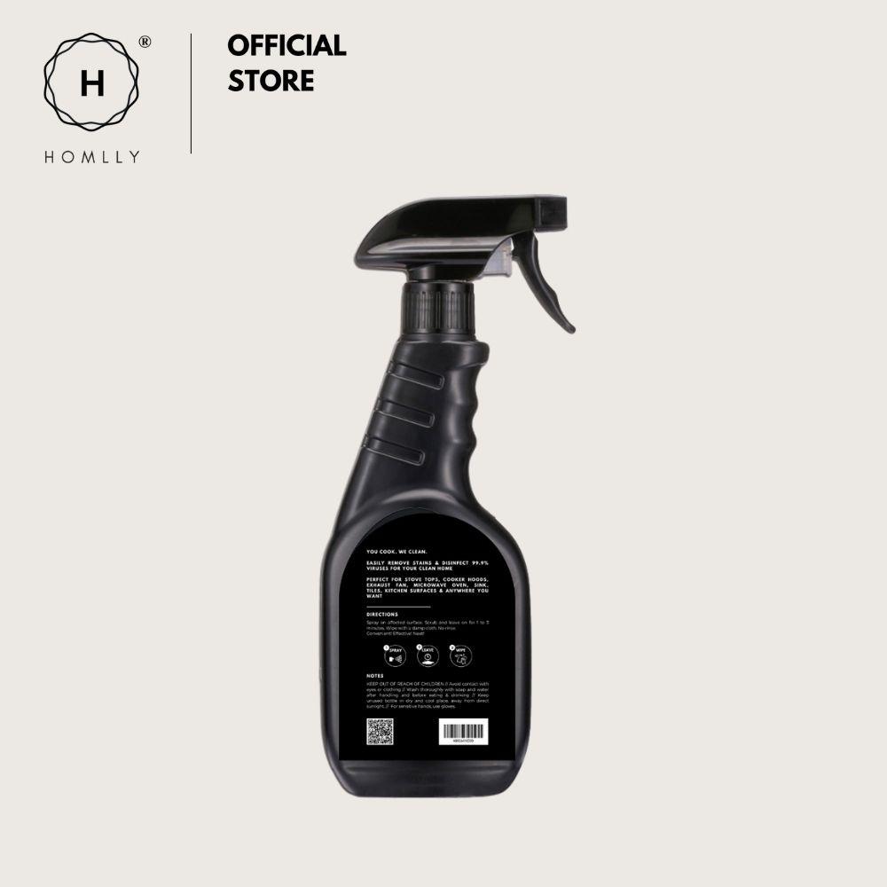 Homlly Multi Purpose Oil Grease Kitchen Cleaner Spray (500ml)