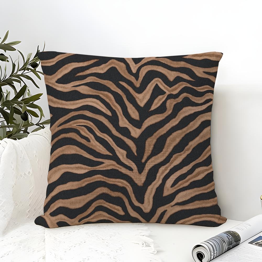Wild Fashion Zebra Stripes Pillow Case linen pillow case sofa home decor cushion cover cushion cove