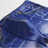 Men's Imitation Denim Underwear, Cotton Sexy Mid-waist Boxer Shorts, Youth Fashion Boxer Shorts, Plus Size