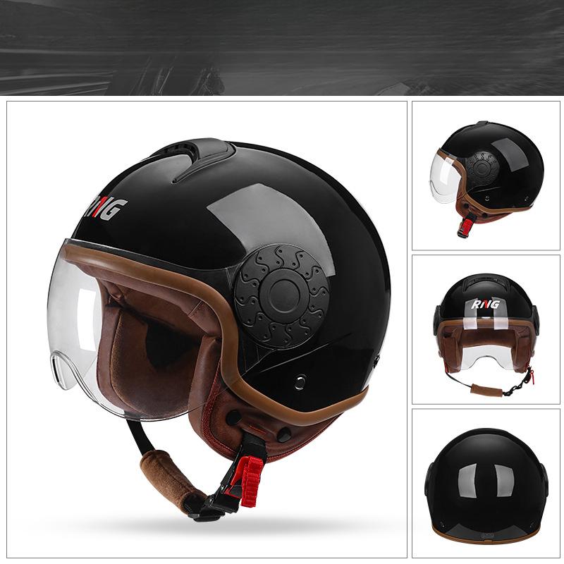 750 Retro Helmet Motorcycle Helmet Motorcycle Universal Electric Vehicle Helmet Riding Helmet