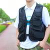 BEPAN Outdoor Leisure Sports Fishing Vest Mesh Breathable Vest Outdoor Mountaineering Multi Pocket Vest