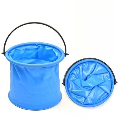 Folding Bucket with Handle, Portable, Durable and Easy To Store Design, Suitable for Camping, Fishing and Pen Wash Bucket