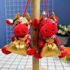 Company Annual Meeting Event Gifts Year of Tiger Cute Ornaments Gifts Year of Ox Mascot Doll Plush Toys