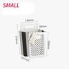 Bathroom Folding Dirty Clothes Storage Basket Wall Mounted Hanging Portable Punch-Free Clothes Bucket Organizer Laundry Basket