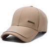 Sunscreen Solid Color Baseball Cap Adjustable Simple Sunshade Casquette Men Peaked Hat  Sports