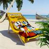 Cuphead Print Beach Towel, Large Soft Quick Dry Towel for Beach Camping Swimming
