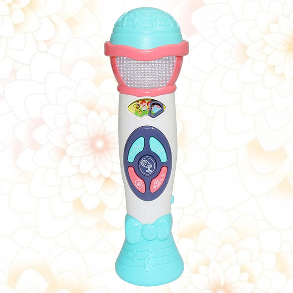 1pc Microphone Toy Chic Voice Changing Recording Stylish Educational Microphone for Kids Toddlers
