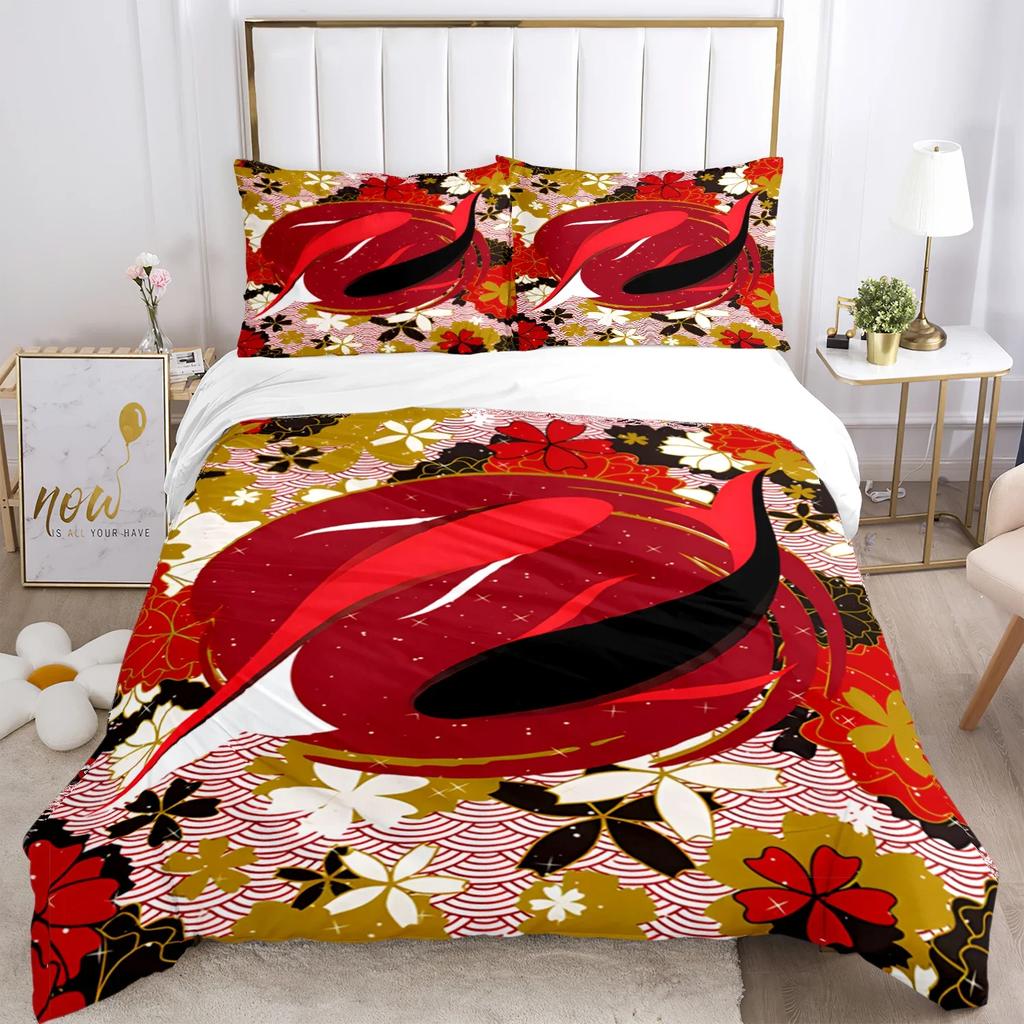 Tai Chi Čínský HD Tisk Třídílná Ložní Souprava Módní Artikl Děti Dospělí na Postele Povlaky na Přikrývky Povlaky na Polštáře Ložní Souprava