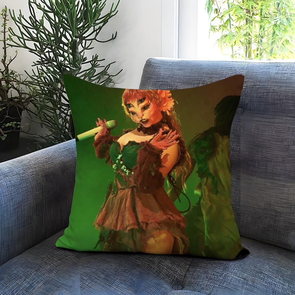 J-Jazmin B-Bean Cushion Cover Comfortable Reversible Pillow Cover Ideal for Car Sofa Bedroom & Beyond