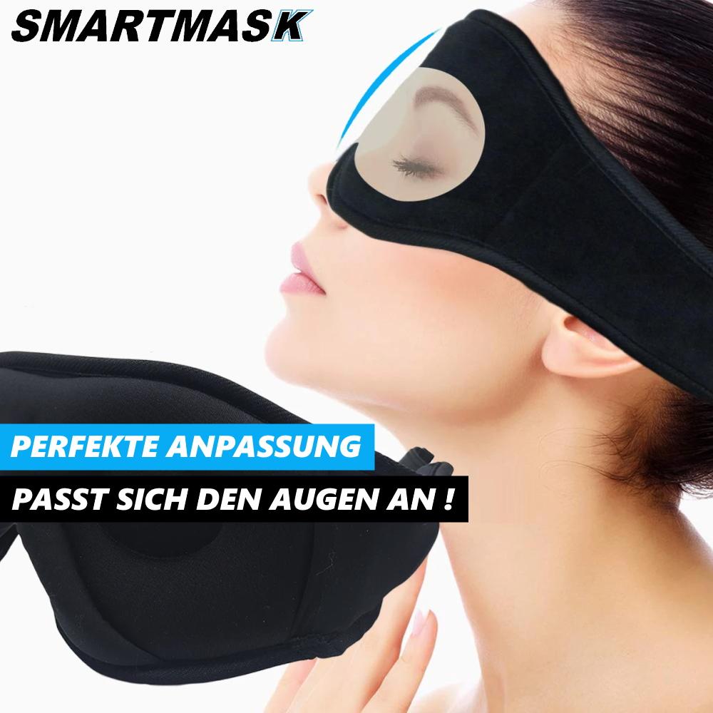SMARTMASK Pro Smarte Bluetooth Schlafmaske 3D Brille Augenmaske Einschlafhilfe