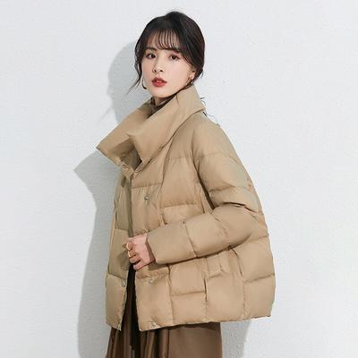 Autumn And Winter New White Down Jacket Light Women Warm Coat Long Sleeve Womens Down Jackets