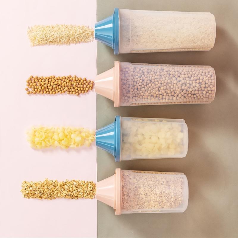 Plastic Sealed Jar Large Food Preservation Box Rice Bucket Food Storage Tank Sealing Canister Grains Snacks Storage Jar