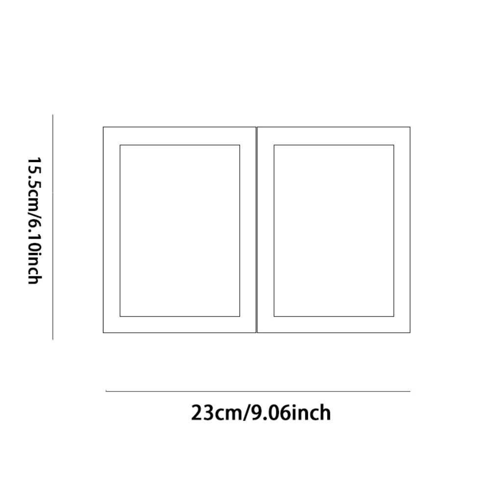 Metal Buckle Paw Print Memorial Frame Foldable Pet Handprint Shadowbox  DIY Craft Project