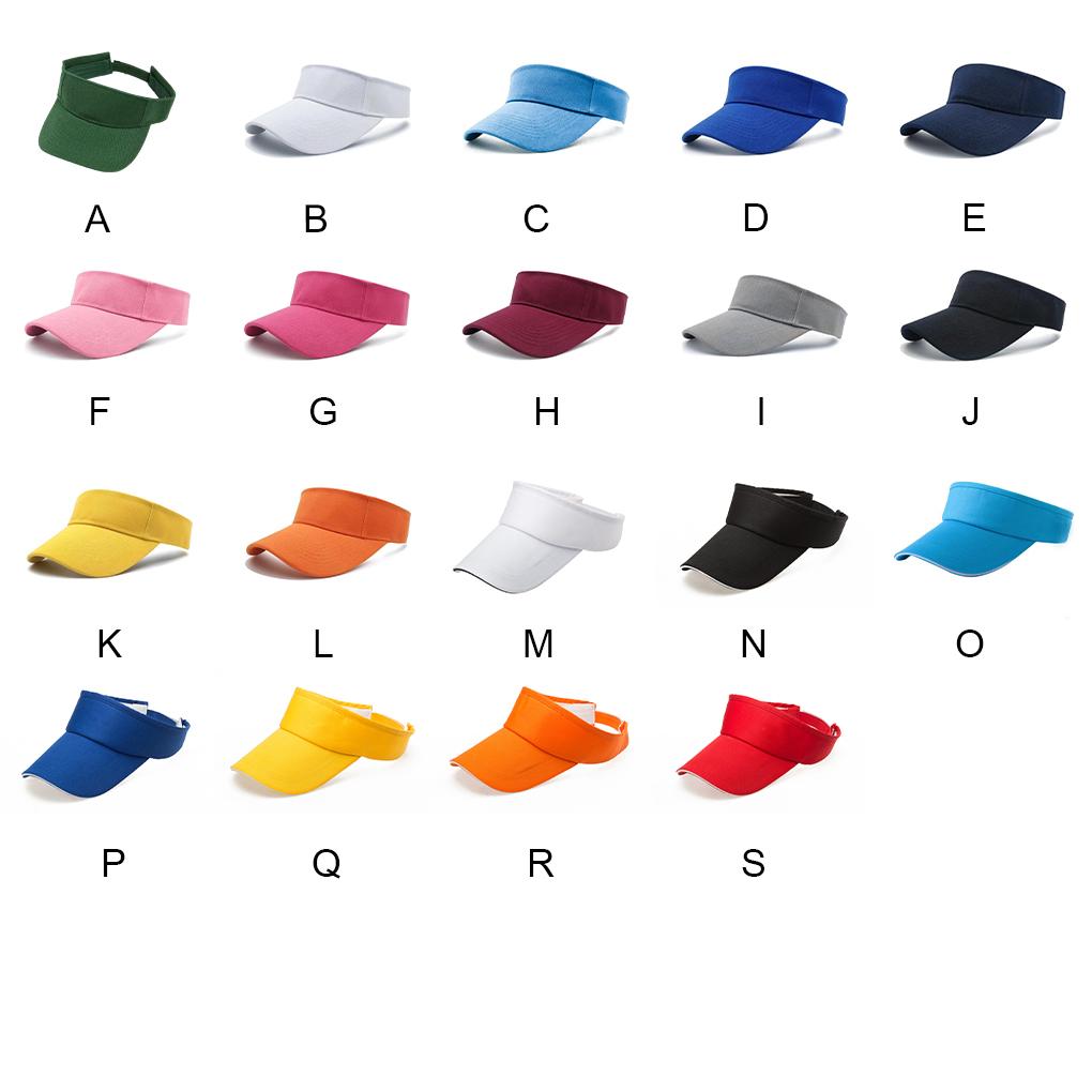 Cotton Sports Hat Solid Color Men Women Portable Fast Drying Adjustable Outdoor Marathons Tennis Golf Sporting Cap