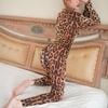 Catsuit Bodysuit Sexy Cosplay Leopardenmuster Katzenkostüm Ganzkörperstrumpfhose Leoparden-Bodystrumpfhose Langarm Sexy Extrem Süß Beliebt [MONEON]