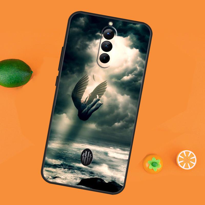 Angel Wings Painting Case For ZTE Nubia Red Magic 11 10S 9S 8S 8 9 10 Pro Plus 6 7 6S 7S Pro RedMagic 10 Air Cover