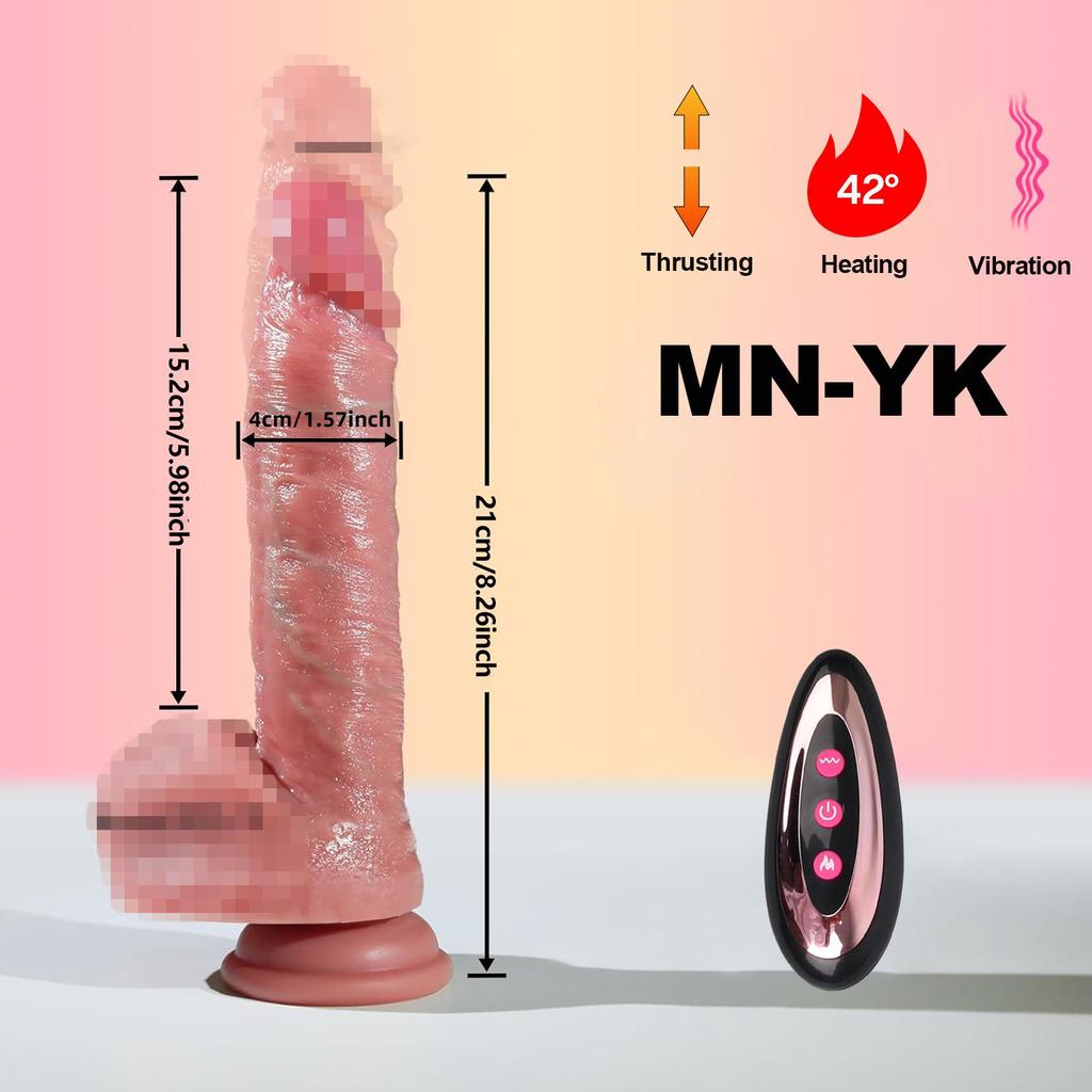 Sextoys Dildo Vaginal Penetration Masturbator For Women G-Spot Orgasm Vagina Massager Penis Heated Vibrating Dildos Sex Toys Female Vibrator Sex Shop