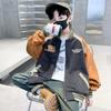 Dětská baseballová bunda Boy Bomber Jacket Jaro a podzim Cool Boy Kabát Dětské Letter Print Svrchní oblečení 3-14Y
