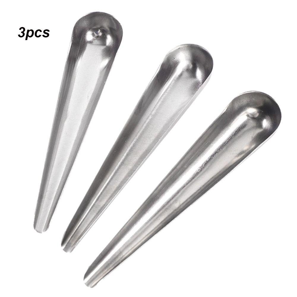 

3 шт. инструмент для кормления из нержавеющей стали принадлежности для кормления птиц ложка для еды питомец птица ложка для птиц клетка для птиц 1-3pcs
