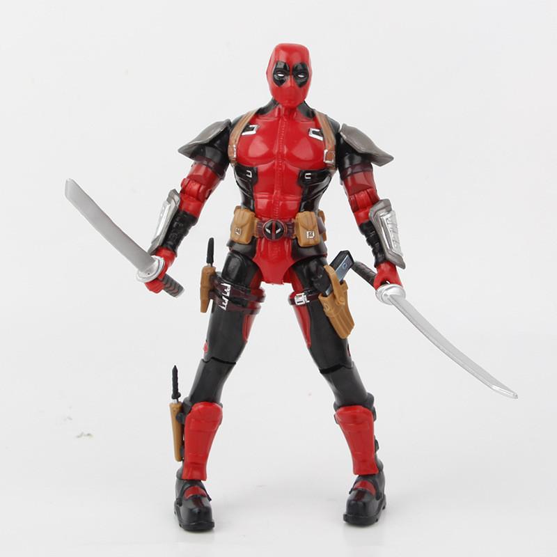 Classic Deadpool Vs Wolverine Action Figure Collectible Toy Model For Gifts And Decorations