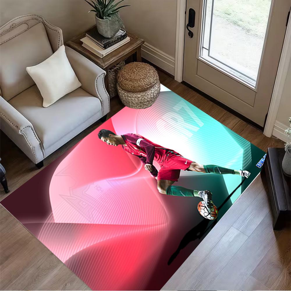 Germany Soccer Celebration Floor Rug Office Rug Design for Kitchen Foyer Entryway Playrooms Anti-slip Rug Decorate Offices