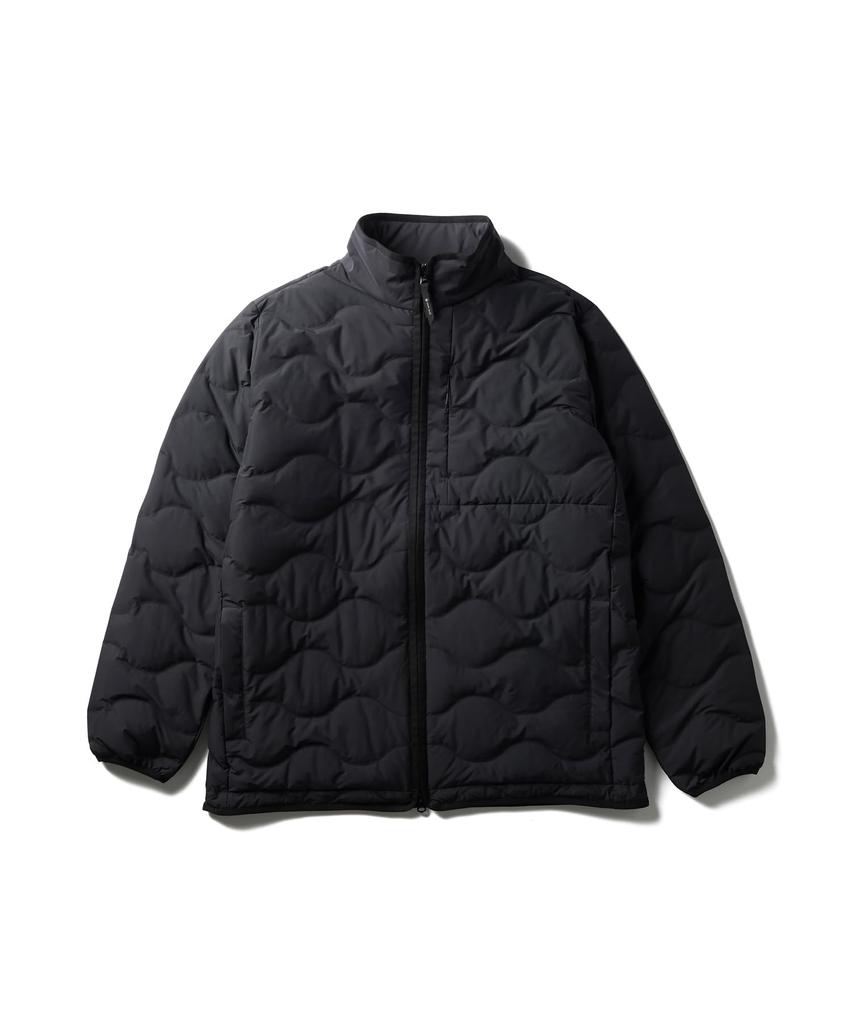 Snow Peak Seamless Quilted Down Jacket and Size S JK-25AU029, Outerwear, Down-Insulated, Men's Women's, Black,
