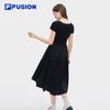 FILA FUSION Short Sleeve Casual Dress