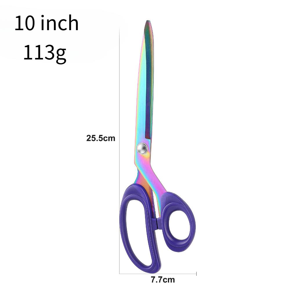 Cutter Fabric Sewing Scissors Laser Titanium Shears Crossstitch Embroidery Needlework Scissors Dressmaker Scissors Sewing Tools