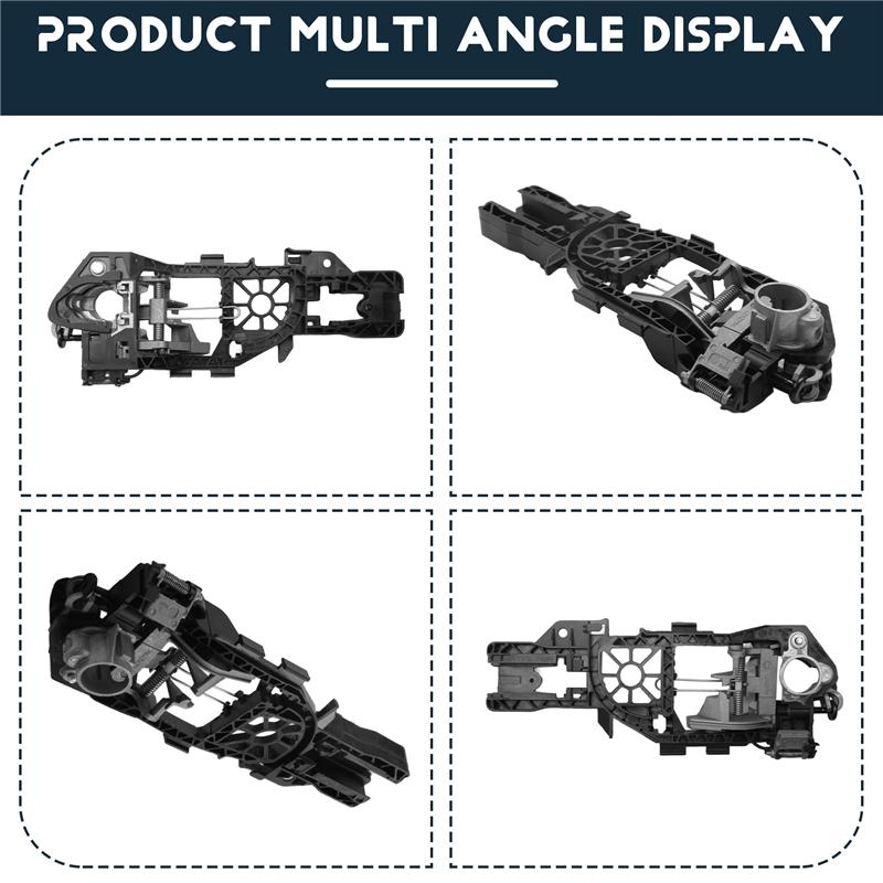 Car Accessories Exterior Door Handle Left Outer For  Passat 2006-2010 3C0837885H Carrier Bracket