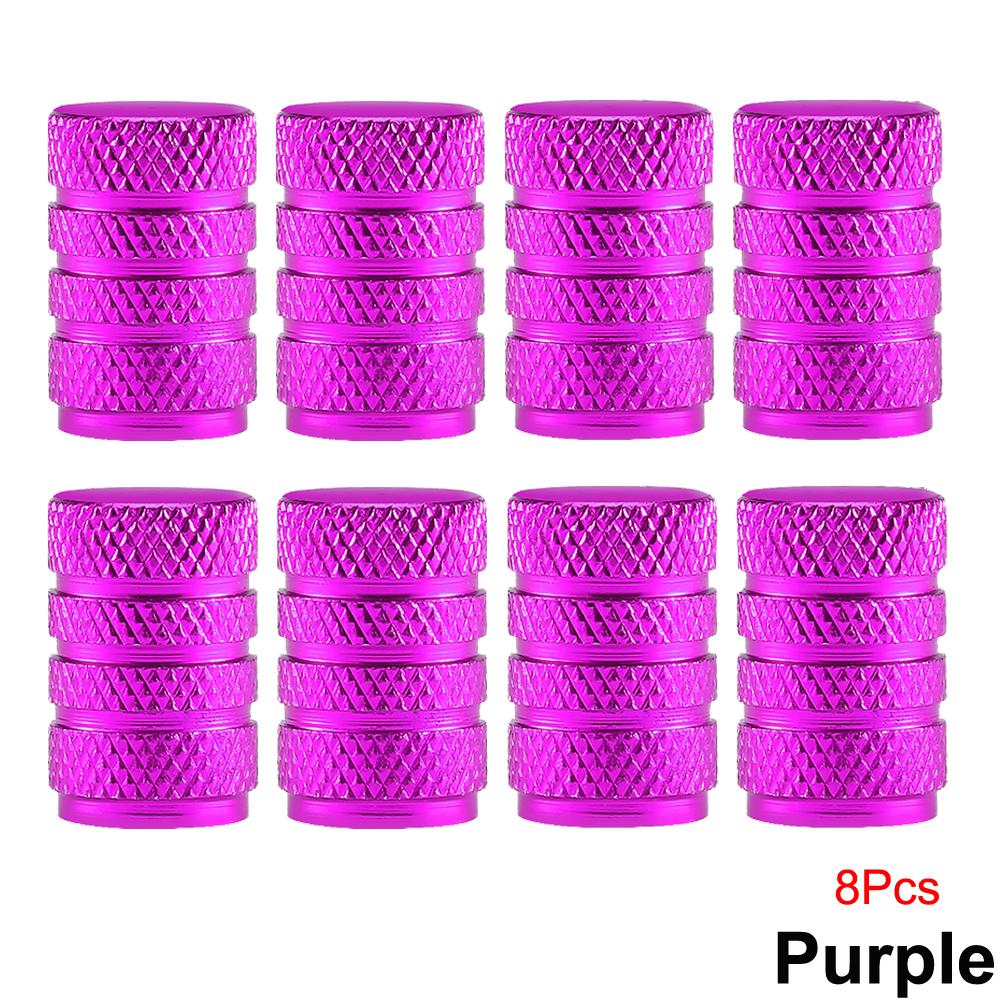 Aluminum Tire Valve Caps, Dustproof Caps, Universal Stem Covers For Cars, Bike And Bicycle, Trucks, Motorcycles Airtight Seal