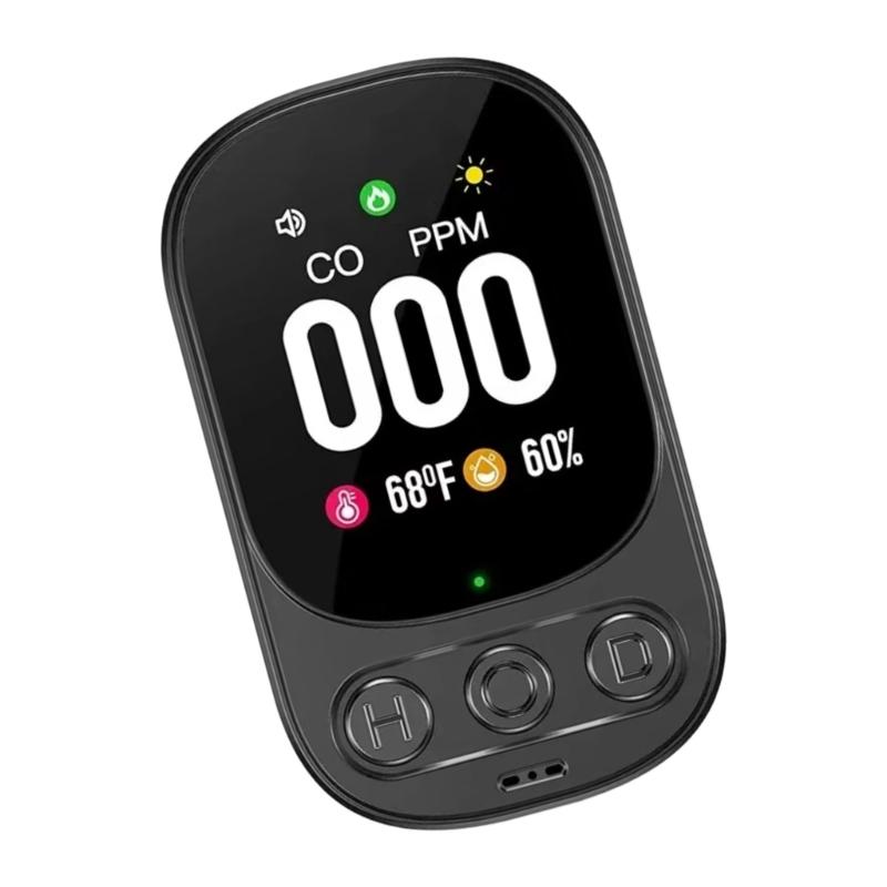 652F Fast Read Carbon Monoxide Detectors with Environmental Sensors Power Wall Unit for Household Hotel Application