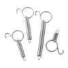 20Pcs Bird Cage Door Spring Hook Rustproof Wire Lock for Rabbit Chicken Parrot Quail Pigeon Pet Enclosure Easy Install Closure