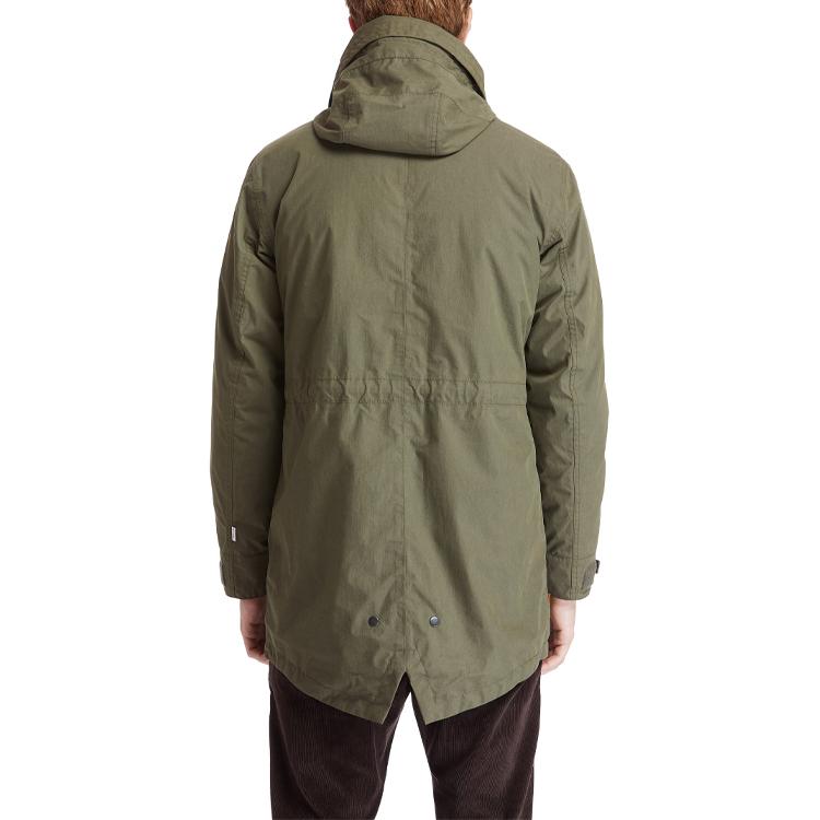 Timberland Outdoor 3-in-1 Parkajacke mit Kapuze Herrenjacken Militärgrün A2EYZ-A58