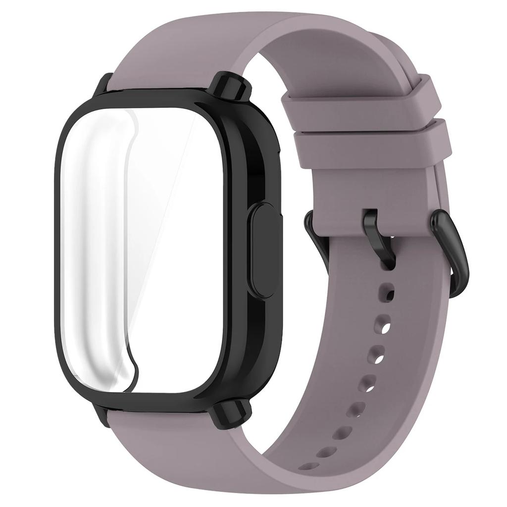 22mm Silicone Strap With Case For Xiaomi Redmi Watch 5 Active Lite Smart Watch Wrist Band And Case For Redmi Watch 5 Lite Active