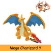 20cm Evolution Mega Charizard Y Plush Toy Doll Pocket Monster Anime Dragon Stuffed Toy Soft Peluche Animals Gift Kids