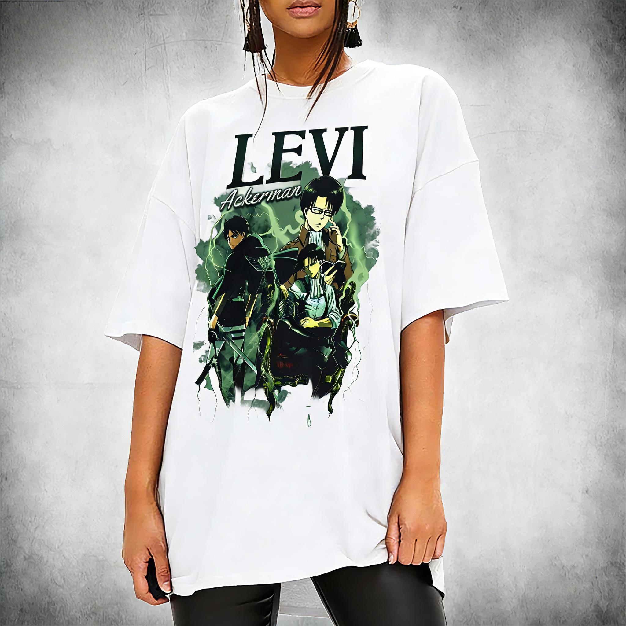 

Evi AckerUnisex Shirt Attack on Titan Tshirt Attack on Titan Anime Comfortable and Breathable Shirt Y2k Ins 3XL
