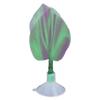 Fish Rest Leaf Double Layer Simulation Artificial Decorative Silicone Fish Bed for Fish Tank