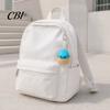 Soft Squishy Keychain Press Button Keychain, Steamed Bun Decompression Toy with Smiling Face Pattern, Slow Rebound Feel Portable Mini Stress