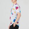 Nike Tie-Dye Geometric Pattern Casual Round Neck Short Sleeve T-Shirt Men Tops White DQ1068-100