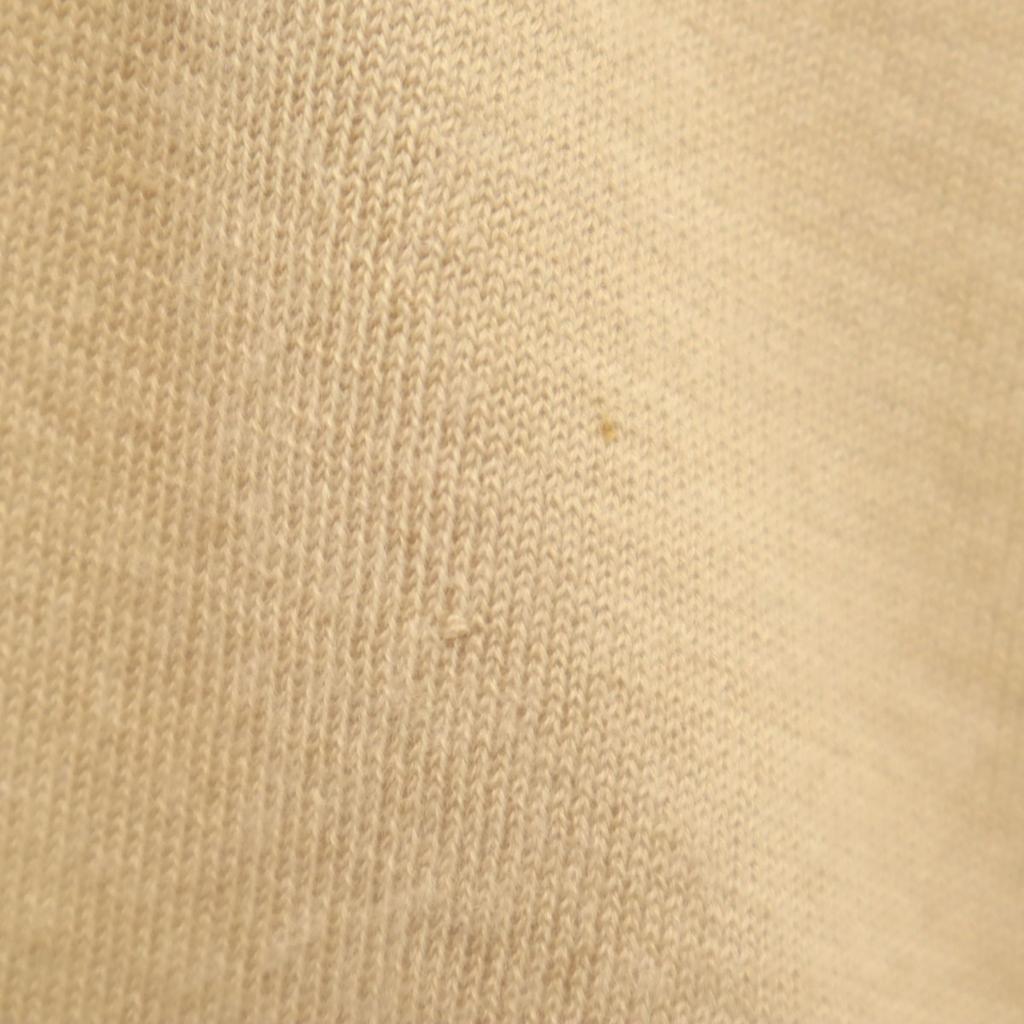 BALENCIAGA Long sleeve V neck sweater 38 beige Men's Used