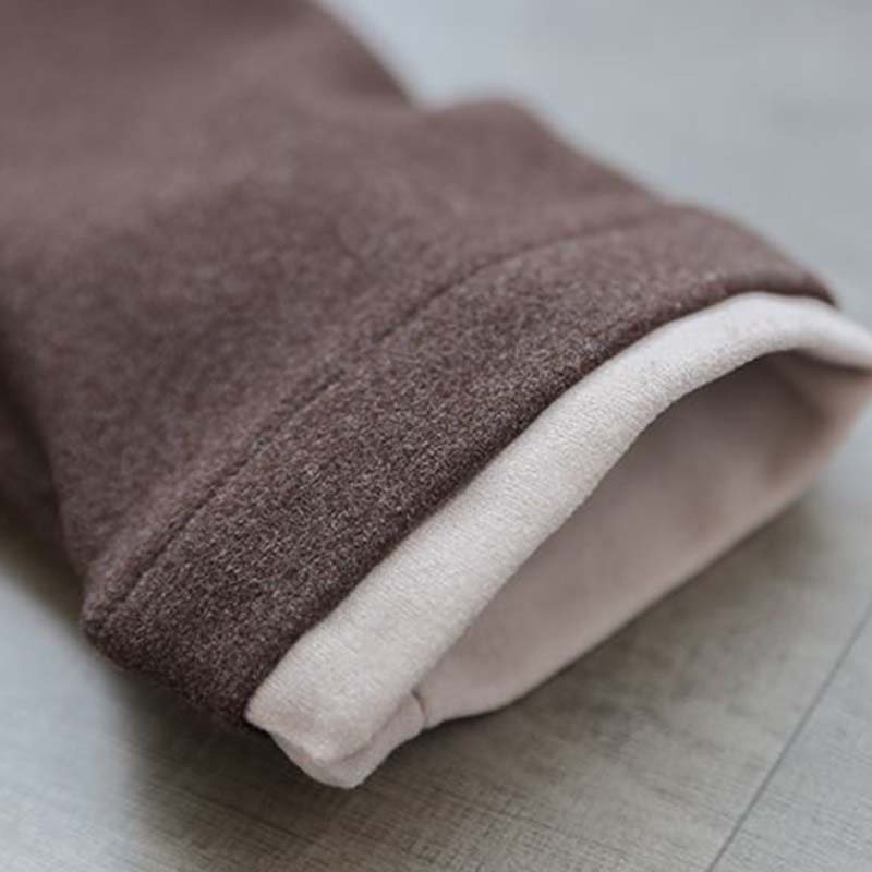 Sweatshirt for Women Autumn Winter Half-high Collar Thickened Warm Stretchy Long Sleeve Oversize Tops