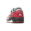 New Asics Gel Lique Grey/Red H6H1L-2696