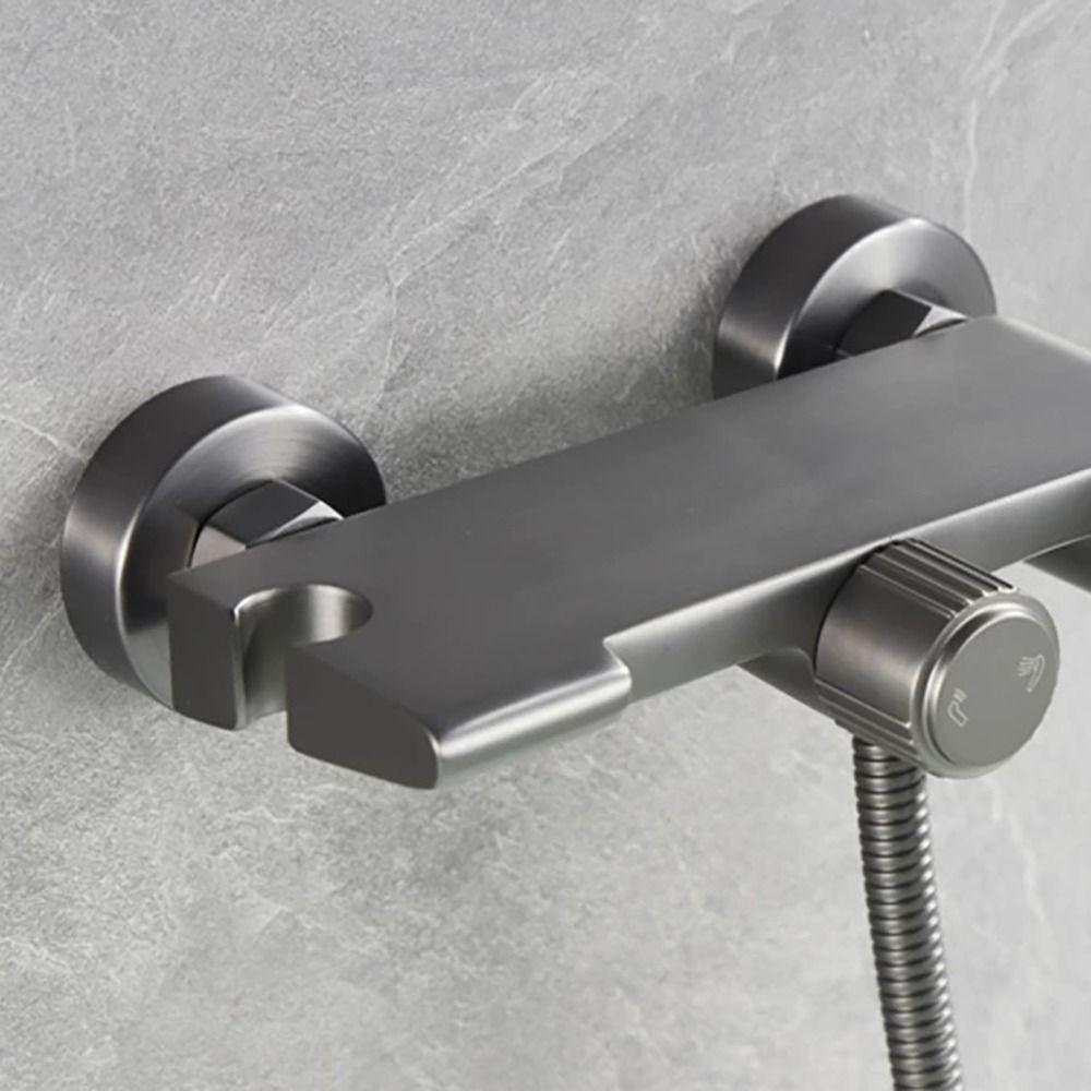 1PC Grey Black Stainless Steel Shower Arm Flange Replacement Wall Split Flange Faucet Decorative Cover Kitchen Accessories