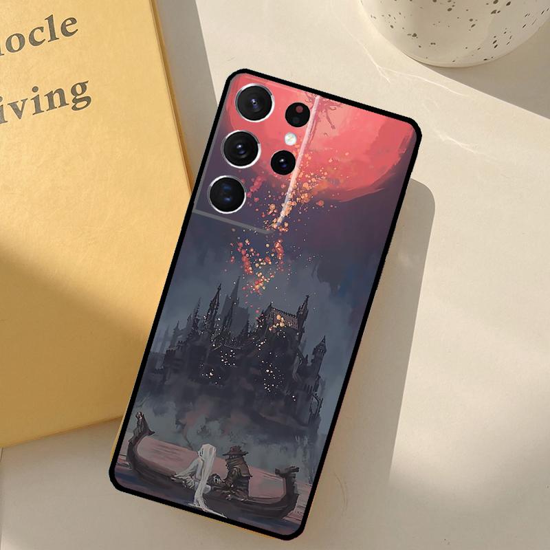 Game Bloodborne Phone Case For Samsung Galaxy S24 Ultra S20 S21 S22 S23 S25 S9 S10 Plus S25 FE Cover Shell